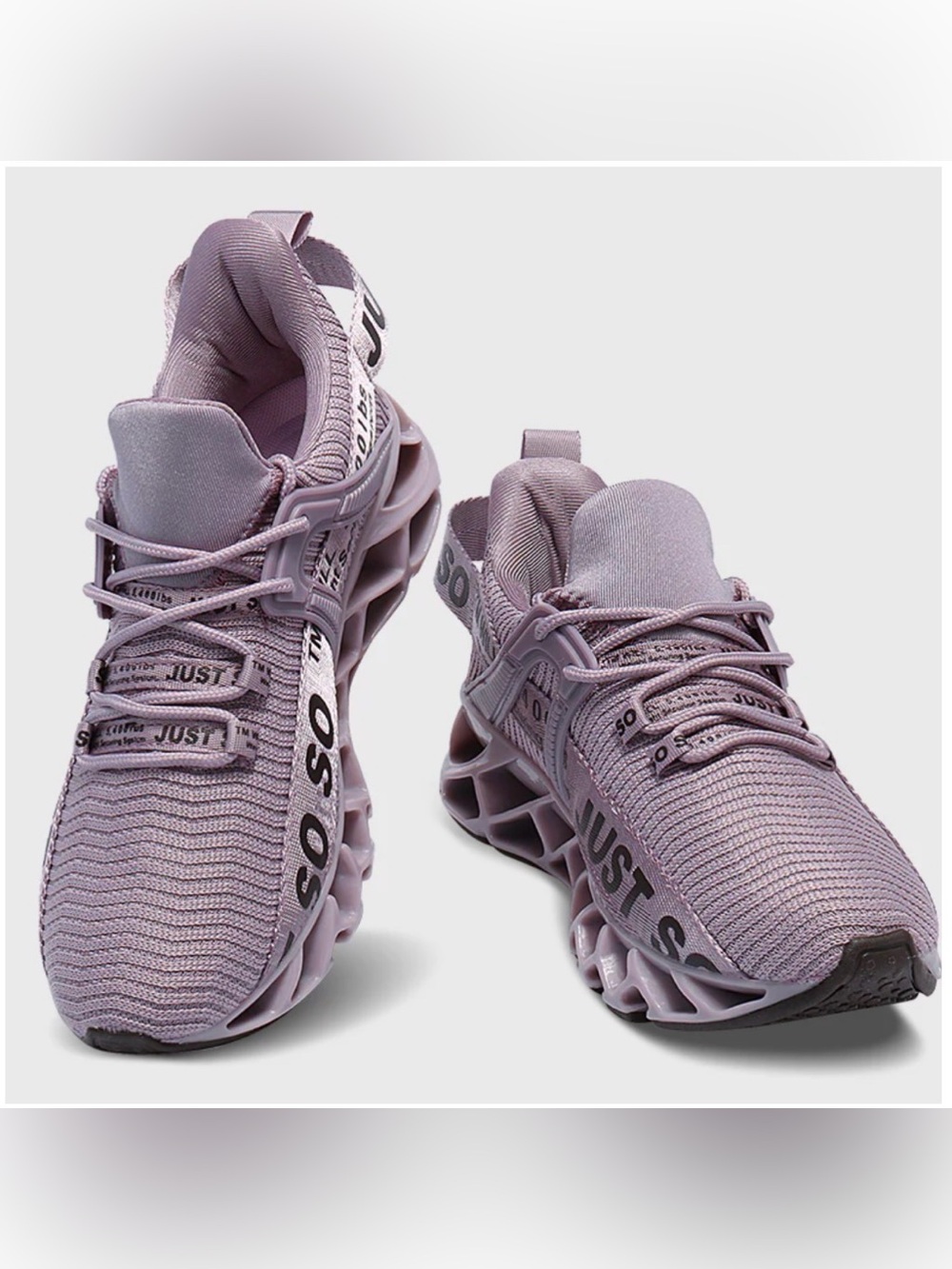 Just So So Lilac Women's Athletic Sneakers - Sz 9